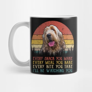 Vintage Every Snack You Make Every Meal You Bake Otterhound Mug